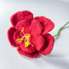 Fiori in feltro - Fiore con pistilli - immagine 5
