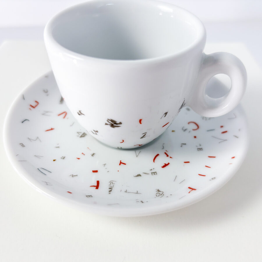 Tazza - Da caffè con piattino - immagine 2