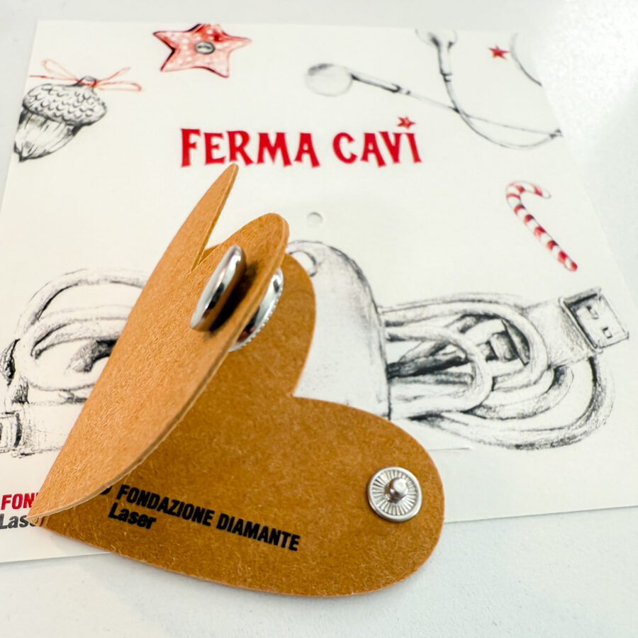 Portacavi "A cuor leggero" - immagine 6