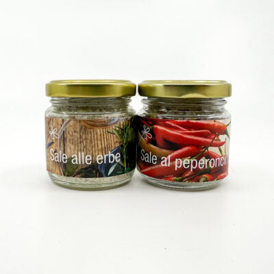 Bis di sali classici: alle erbe e al peperoncino