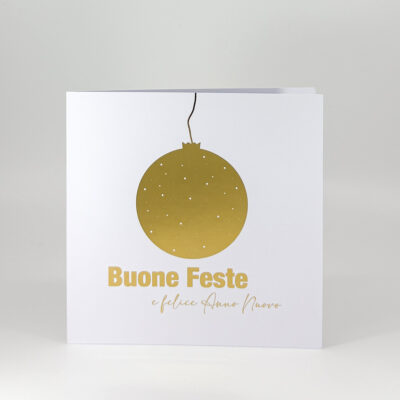 Auguri preziosi - "Boccia di Natale"