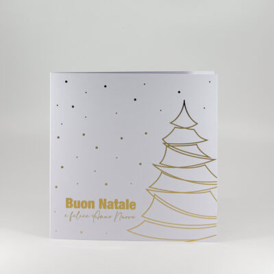 Auguri preziosi - "Albero segmentato"