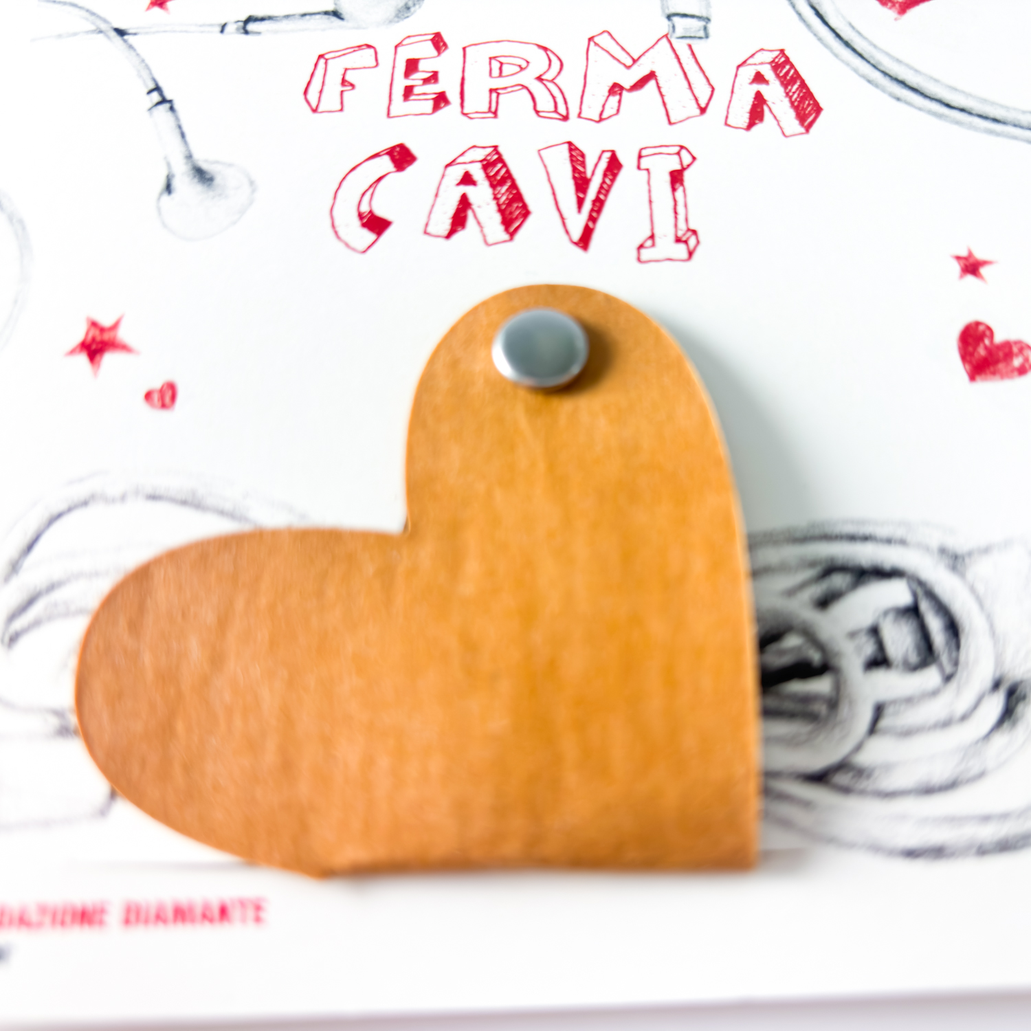 Portacavi "A cuor leggero" - immagine 5