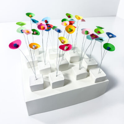 Fiori di carta - Trio fiori