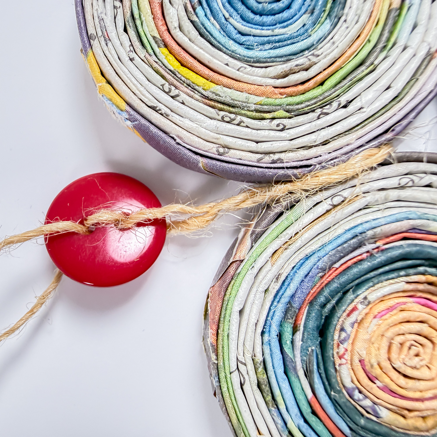 Decorazioni in carta a forma di cuore - immagine 3