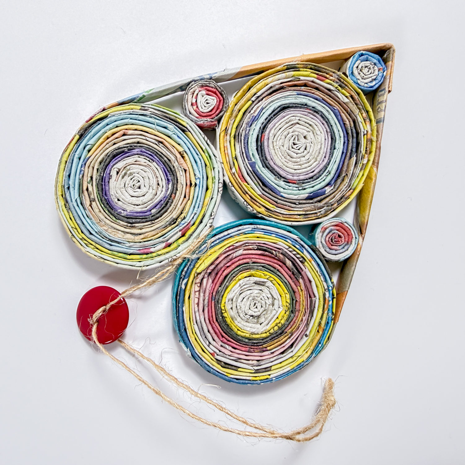 Decorazioni in carta a forma di cuore - immagine 4